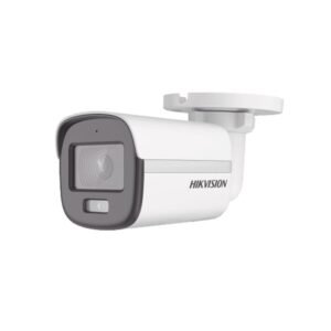 CAMARA BALA TURBOHD 3K 5MP COLORVU LENTE 2.8 MM MICRÓFONO INTEGRADO LUZ BLANCA 20M EXTERIOR IP67 DWDR 4 TECNOLOGÍAS DS-2CE10KF0T-FS(2.8mm)
