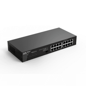 RG-ES116G SWITCH 16 PUERTOS RED 1Gpbs TASA 23.81Mpps NO ADMINISTRABLE RUIJIE