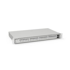 SWITCH 24 PUERTOS POE+ 370W 1Gbps + 4 PUERTOS SFP 10Gbps CAPA 3 TASA 96Mbps RACK 1RU ADMINISTRABLE NUBE RUIJIE RG-NBS5200-24GT4XS-P