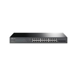 TL-SG2428P SWITCH 24 PUERTOS POE WEB ADMIN GIGA 4 X 1GB SFP L2 + L3 250W TPLINK TL-SG2428P