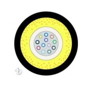 FIBRA ÓPTICA MULTIMODO OM3 12 HILOS EXTERIOR ARMADA LOOSE-TUBE TELDOR